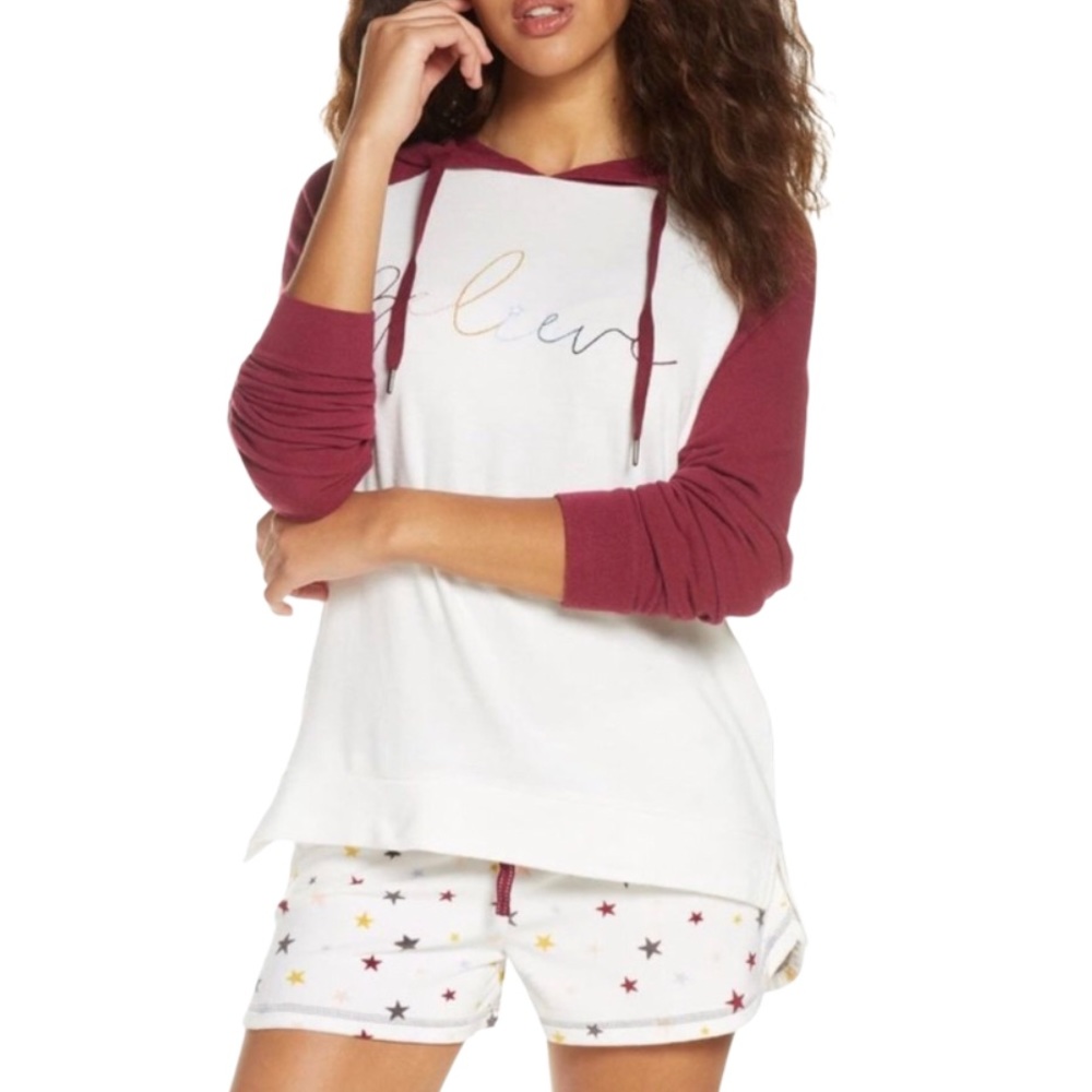 P.J. Salvage hooded believe XXL top